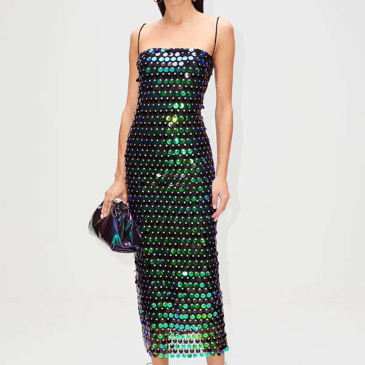 Lady Sequin Body Dress