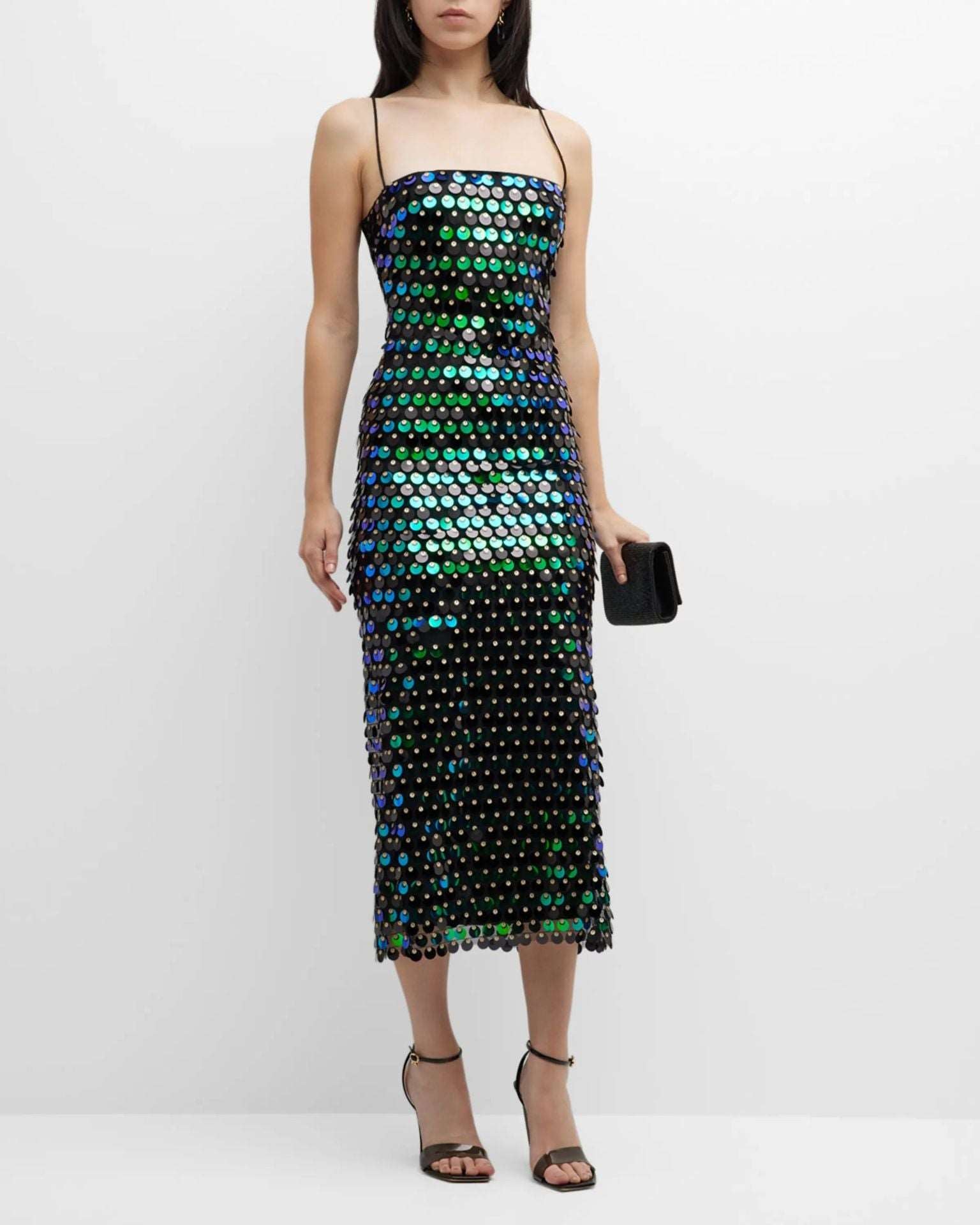 Lady Sequin Body Dress