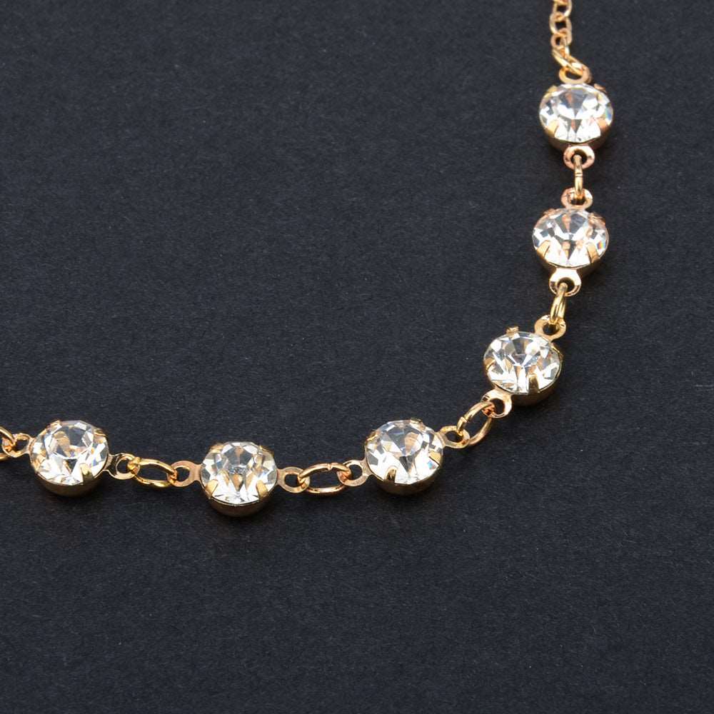 Sandra Rhinestone Anklet