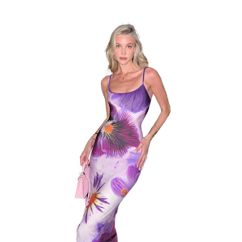 Passion Flower Slip Dress