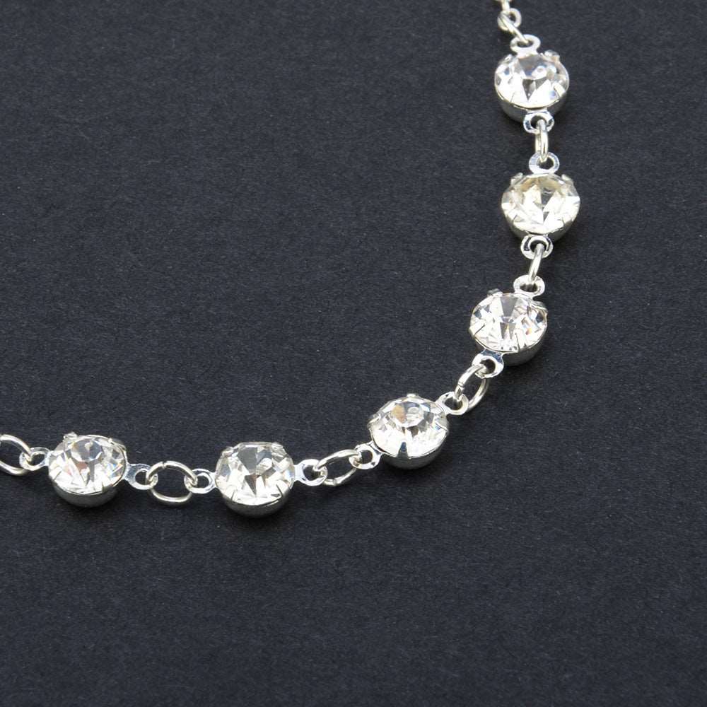 Sandra Rhinestone Anklet